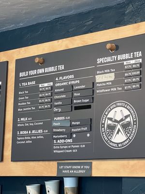 Menu photo 3 Steep Mountain Tea House Bozeman, MT