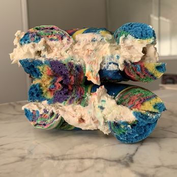 Jersey Bagels - Rainbow bagel - Bagels Near Me - Houston, Texas Jersey Bagels - Rainbow bagel - Bagels Near Me - Houston, Texas