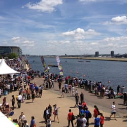 London Regatta Centre - Such a good day for dragon boat races!!
