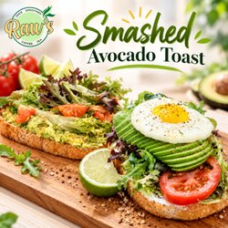 Raw's - Avocado green toast