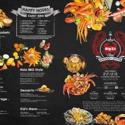 Big Ez Seafood & Oyster - Full Menu