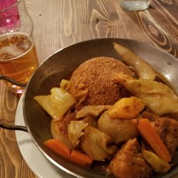 Moussa l'Africain - Thieboudienne (rice with fish, tomato, cabbage, veggies)