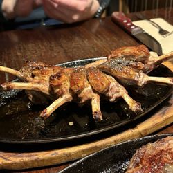 Angus Steak House - Lamb rack ($63 NZD)