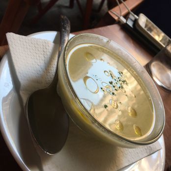 La Cerería - Cold apple and leek soup - Vegetarian Near Me - Barcelona, B