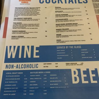 Sunshine Grill - New American Near Me - Grand Cayman, Virgin Islands Sunshine Grill - New American Near Me - Grand Cayman, Virgin Islands