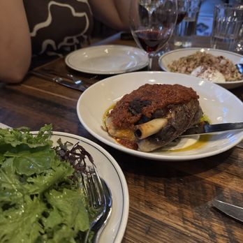 Cumulus - Slow roasted lamb shoulder, Cracked wheat salad, farm salad - Wine Bars Near Me - Melbourne, VIC Cumulus - Slow roasted lamb shoulder, Cracked wheat salad, farm salad - Wine Bars Near Me - Melbourne, VIC