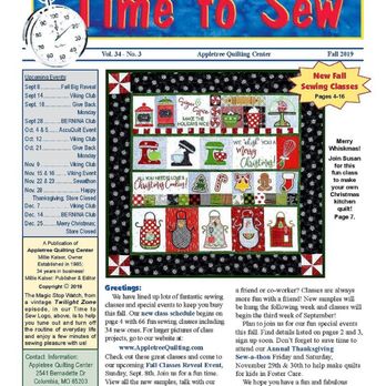 Appletree Quilting Center - Our Fall Newsletter is available - full of fun sewing classes and sew much more!
www.appletreequilting.com - Fabric Stores Near Me - Columbia, Missouri