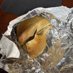 The Bagel Basket - Bacon, egg, and cheese.