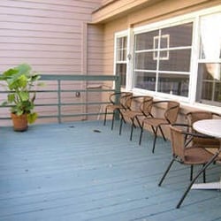 Hello B&B - The Deck Perfect for sitting & enjoying the Garden