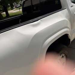 Pro Clean Car Wash - Damage done to the passenger side of my truck