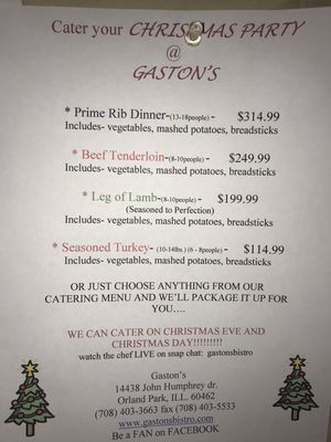 Menu photo 5 Gaston's Bistro Orland Park, IL Menu photo 5 Gaston's Bistro Orland Park, IL