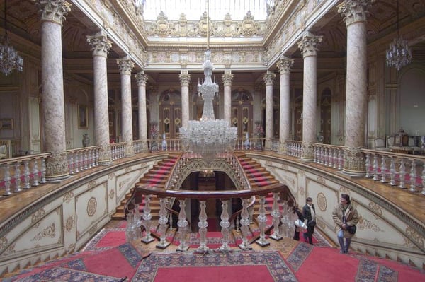 Dolmabahçe Palace by null