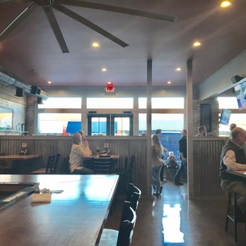 Johnny's New York Style Pizza - from back bar view out to front entrance at Johnny's - Italian Near Me - Douglas, Georgia