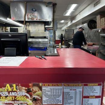 A-1 Pizza and Subs - Counter - Pizza Near Me - Baltimore, Maryland A-1 Pizza and Subs - Counter - Pizza Near Me - Baltimore, Maryland