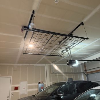 PRO Handyman - Overhead garage storage shelf - Handyman Near Me
