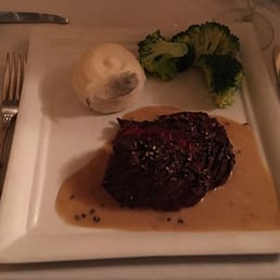 Hanger Steak Au Poivre