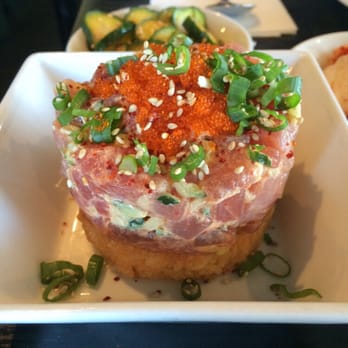 Stone Korean Kitchen - Angry tuna appetizer! It's spicy and angry - Korean Near Me - San Francisco, California