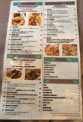 Menu photo 8 Red Curry Vegan Kitchen Flagstaff, AZ