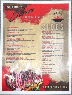 Menu photo 3 Casa Fuego Gambrills, MD