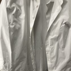 The Black Tux - "White" shirt that is more tan and stained
