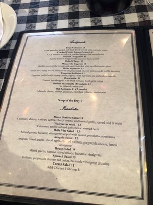 Menu photo 6 La Bella Vita New York, NY