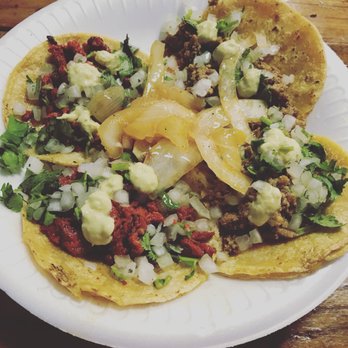 El Norteño Tacos - 2 trompo 2 bistec tacos - Tacos Near Me - Spring, Texas