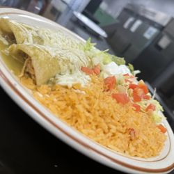 Herencia Jalisco Mexican Restaurant - Lunch Enchiladas Verdes