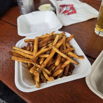 Strange Roots Experimental Ales - Fries w/ aioli - Breweries Near Me - Millvale, Pennsylvania