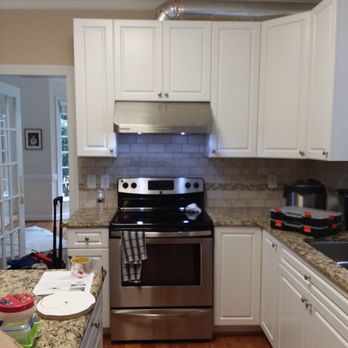 Righthand Handyman - Kitchen hood and and tile install behind stove - Handyman Near Me Righthand Handyman - Kitchen hood and and tile install behind stove - Handyman Near Me