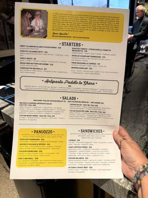 Menu photo 6 Patricia's Pizza Scottsdale, AZ