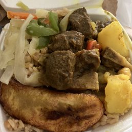 Curry Goat Roti