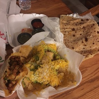 Fausto's Mexican Grill - Cheese quesadilla. Al Pastor burrito. Chips w guac and cheese. Excellent. - Mexican Near Me - Henderson, Nevada