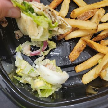Bordentown Square Tap + Grill - Boiled eggs in wrap, not supposed to be. Cold soggy fries, supposed to be well done. - American Near Me - Bordentown, New Jersey Bordentown Square Tap + Grill - Boiled eggs in wrap, not supposed to be. Cold soggy fries, supposed to be well done. - American Near Me - Bordentown, New Jersey