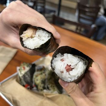 Rice & Nori - Yellowtail Hand Roll and Negi Toro - Japanese Near Me - Los Angeles, California Rice & Nori - Yellowtail Hand Roll and Negi Toro - Japanese Near Me - Los Angeles, California