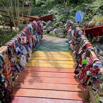 Lake Lure Flowering Bridge - Rainbow bridge honor our pets who went before us - Botanical Gardens Near Me - Lake Lure, North Carolina Lake Lure Flowering Bridge - Rainbow bridge honor our pets who went before us - Botanical Gardens Near Me - Lake Lure, North Carolina