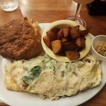 Ruby Slipper Decatur - BYO omelet with egg white, mushroom, spinach, shrimp, bacon and cheese - Breakfast & Brunch Near Me - New Orleans, Louisiana Ruby Slipper Decatur - BYO omelet with egg white, mushroom, spinach, shrimp, bacon and cheese - Breakfast & Brunch Near Me - New Orleans, Louisiana