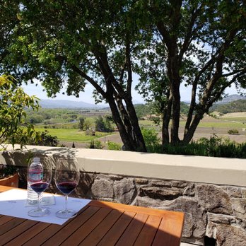 Silverado Vineyards - View from the upper patio - Wineries Near Me - Napa, California