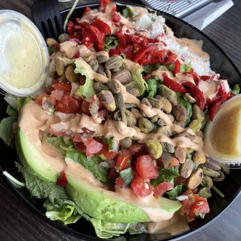 Torchy's Tacos - Salad with no corn. I prefer poblano ranch on the side. Protein is extra. - Tacos Near Me - Colorado Springs, Colorado Torchy's Tacos - Salad with no corn. I prefer poblano ranch on the side. Protein is extra. - Tacos Near Me - Colorado Springs, Colorado