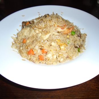 Osaka Sushi & Hibachi - House fried rice with chicken, beef, and shrimp. - Japanese Near Me - Coon Rapids, Minnesota