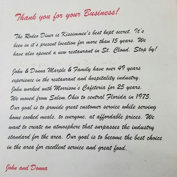 Rodeo Diner - Menu - Breakfast & Brunch Near Me - Kissimmee, Florida Rodeo Diner - Menu - Breakfast & Brunch Near Me - Kissimmee, Florida