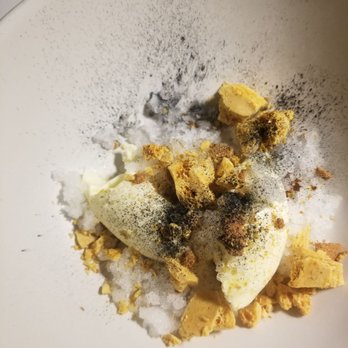 BATA - Milk Ice cream, whey granita, hearth dried dates. - New American Near Me - Tucson, Arizona