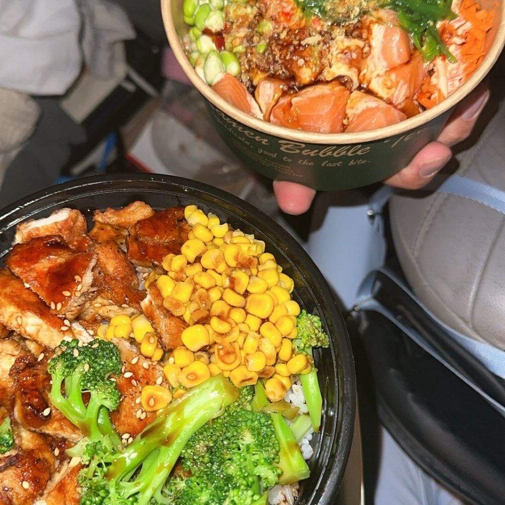 Taichi Bubble Tea - Chicken Rice Box and Pokemazing bowl - Sushi Bars Near Me - Sioux Falls, South Dakota