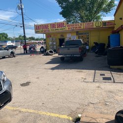 Antoine Tire Shop 2 - Front of the shop.