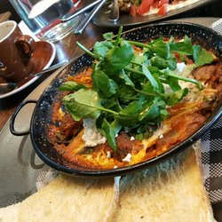 The loKal Cafe - Great little spot with ethnic food! We had the Village breakfast and the Shashouka.