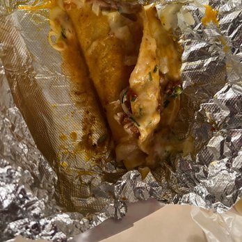 Que Rico - The Birrias tacos were pretty good but loaded In cheese and barely given any dipping sauce. - Mexican Near Me - Trenton, New Jersey