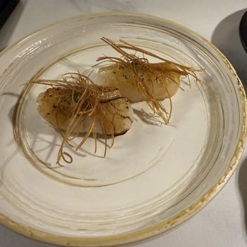 Torii Japanese Inspired - Butter scallop - amazing! Melts in your mouth! - Japanese Near Me - Katy, Texas Torii Japanese Inspired - Butter scallop - amazing! Melts in your mouth! - Japanese Near Me - Katy, Texas
