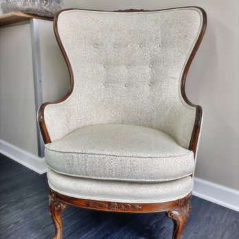 Naper Upholstery - Wingback Chair - Furniture Reupholstery Near Me Naper Upholstery - Wingback Chair - Furniture Reupholstery Near Me