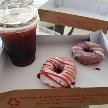 Duck Donuts - Sunrise and Blueberry Lemonade - Coffee & Tea Near Me - Pfluegerville, Texas Duck Donuts - Sunrise and Blueberry Lemonade - Coffee & Tea Near Me - Pfluegerville, Texas