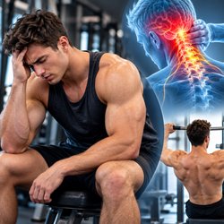 Chronic daily headaches stopped a young bodybuilder from training. See how Gonstead chiropractic/ cervical rehabilitation helped in Frisco
