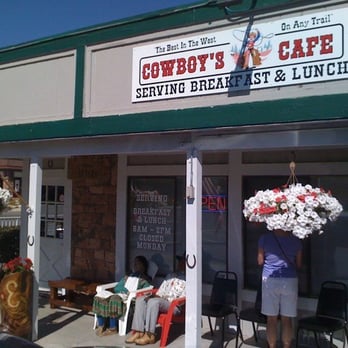 Cowboy's Cafe - Feed those two old Indians on the porch! - Breakfast & Brunch Near Me - Minden, Nevada